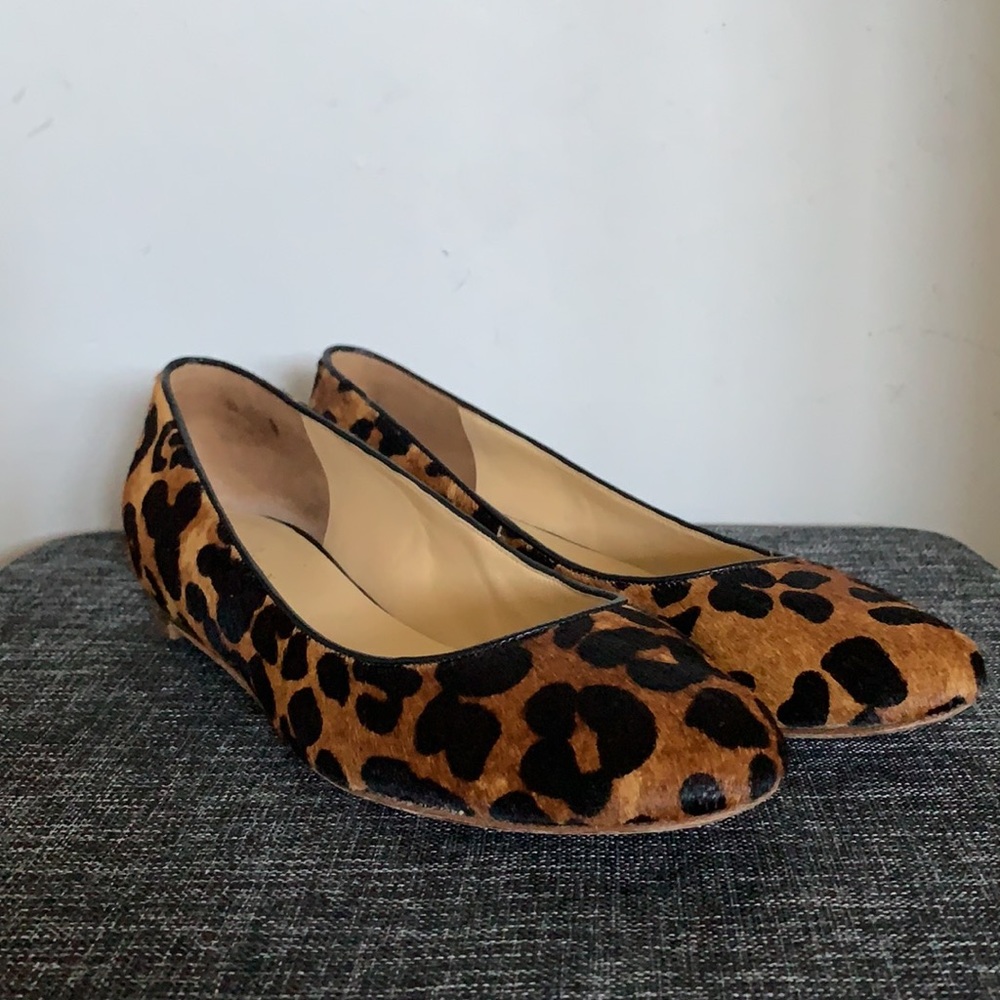 Cole Haan Leopard Leather Astoria Ballet Flats